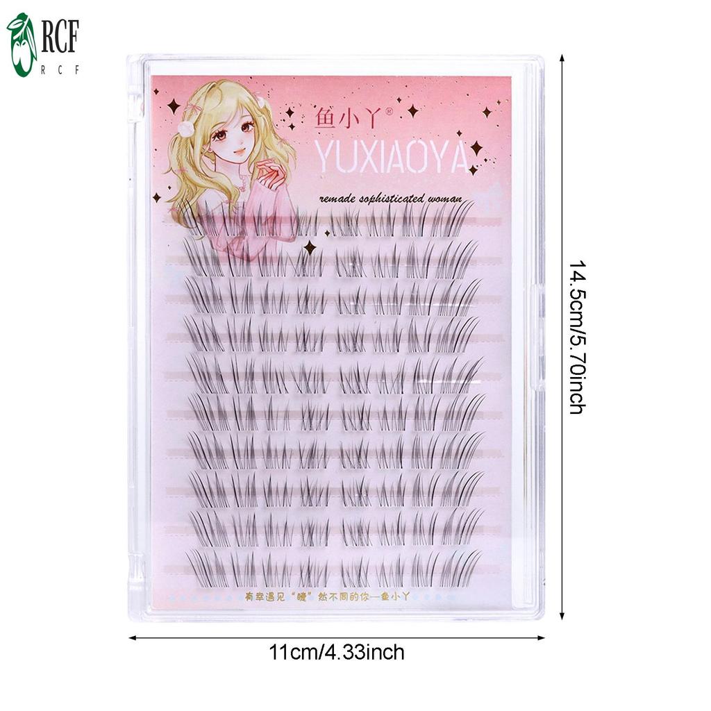 Cụm mi Wispy Thin Band - Lông mi nhân tạo mềm mại dày đặc uốn cong lâu dài