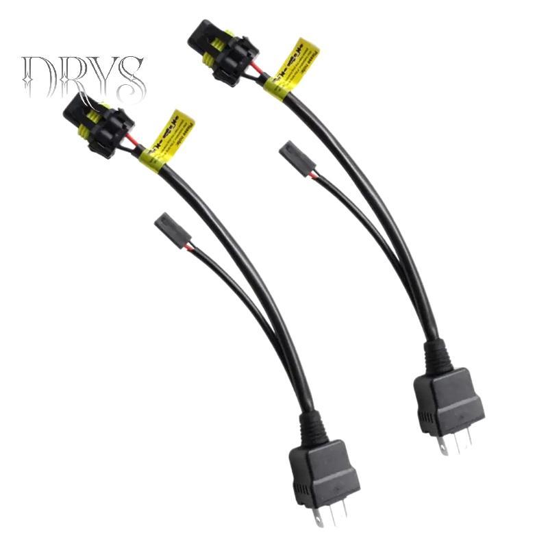 (TFT) 26cm H4 Relay Wireharness Cho H4 Bóng Đèn Nâng Cấp Bi LED & Xenon Máy Chiếu Ống Kính Phụ Kiện Đèn Ô Tô Chất Lượng Cao MỚI