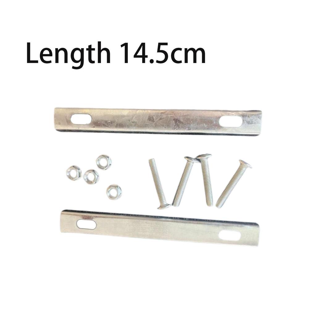 Bộ dụng cụ fix giỏ sau xe đạp bằng sắt và đai ốc, phù hợp với xe đạp đường trường