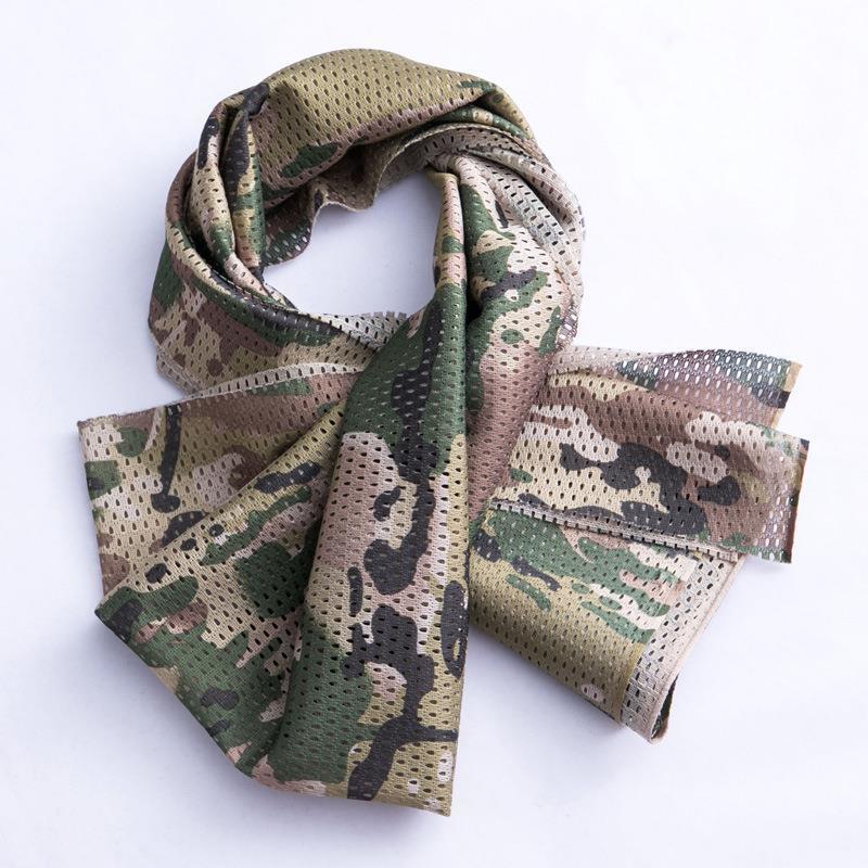 Khăn Vuông Ngụy Trang Chống Gió Cát, Nhanh Khô Cho Quân Đội và Outdoor
