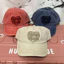 Mũ trái tim rửa cổ điển HM Unisex mới