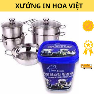 Kem tẩy xoong nồi đa năng Hàn Quốc - Tẩy Cặn Canxi - Vệ Sinh Nhà Tắm - Tẩy Gạch Men - Vệ Sinh Bếp - Làm Sạch Bàn Bếp