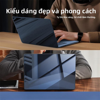 Ốp macbook Pro Air M4 M3 M2 Ốp lưng pha lê WOLDONE ULTRA THIN cho M1 2016-2025 Vỏ nhựa cứng