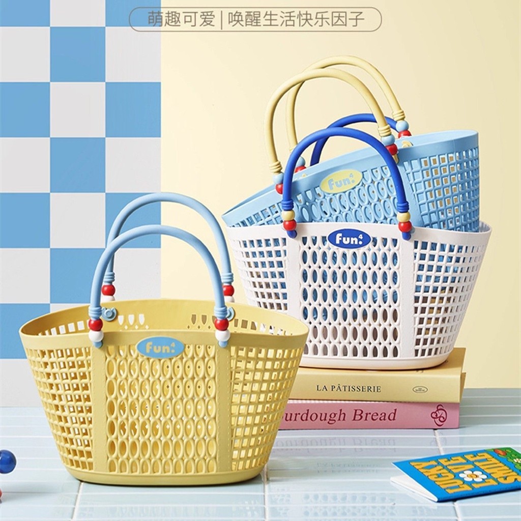 Giỏ tắm Giỏ đựng đồ bằng nhựa Giỏ đựng ký túc xá sinh viên có giá trị cao Sử dụng 26.1.7 TJTY