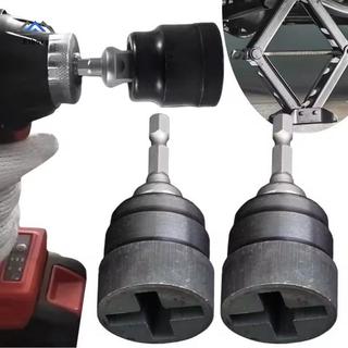 ELBBKG Kéo Jack Adapter Ổ Cắm Đa Năng Chrome Vanadi Thép Điện Tác Động Khoan Ratchet Cờ Lê Xe Jack Nâng Dụng Cụ Phụ Kiện Mới