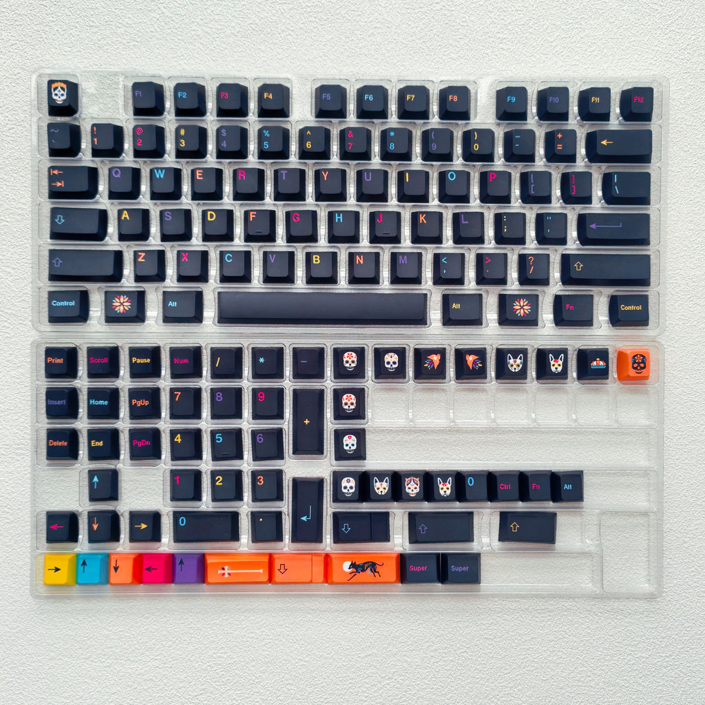 130 Phím Underworld PBT Keycap Năm Mặt Nhuộm Thăng Hoa Anh Đào Hồ Sơ Keycaps Cho Bàn Phím Chơi Game | BigBuy360 - bigbuy360.vn