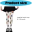 MỘT Gothic Quần Legging Nữ Thời Trang Thẩm Mỹ Nhật Bản Whimsy Dễ Thương Họa Tiết Trắng Opaque Quần Stockin