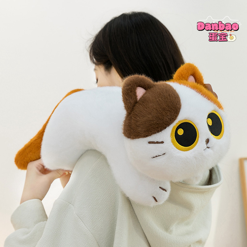 [DANBAO] Mong Chủ Sở hữu Ôm Thú Cưng Mèo Đồ Chơi Sang Trọng Búp Bê Mèo Con Dễ Thương Kèm Búp Bê Chất Liệu Mềm Quà Tặng Cho Bé Gái Quà Tặng Sinh Nhật DANBAO Đồ Chơi