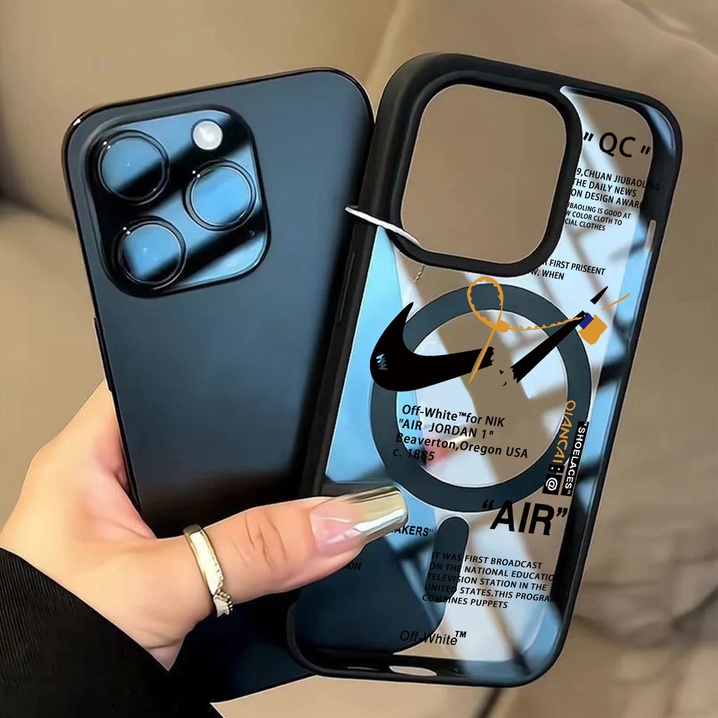 Ốp lưng điện thoại từ tính hợp với  Fashion iPhone15 16 17Pro MAX iPhone11 12 14 Pro iPhone 14 15 Plus XS XR 5448CXK