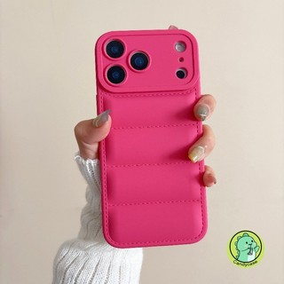 Ốp Điện Thoại Down Jacket Cho Google Pixel 10 Pro 9 9A 8 7 7A 6 6A 5G 4G Vỏ Sang Trọng Dễ Thương Đơn Giản Màu Kẹo Chống Rơi Vỏ Mềm