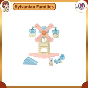 Sylvanian Families Amusement Park Playset – EPOCH Dollhouse Attraction & Playground Toy, ST-Certified, Ages 3+
