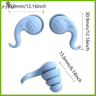PTFU Nút Tai Cách Âm Cho Ngủ Silicon Mềm Bịt Tai Bảo Vệ Tiếng Ồn Du Lịch Có Thể Tái Sử Dụng Bảo Vệ Âm Thanh Bloing Tai Cắm Mới