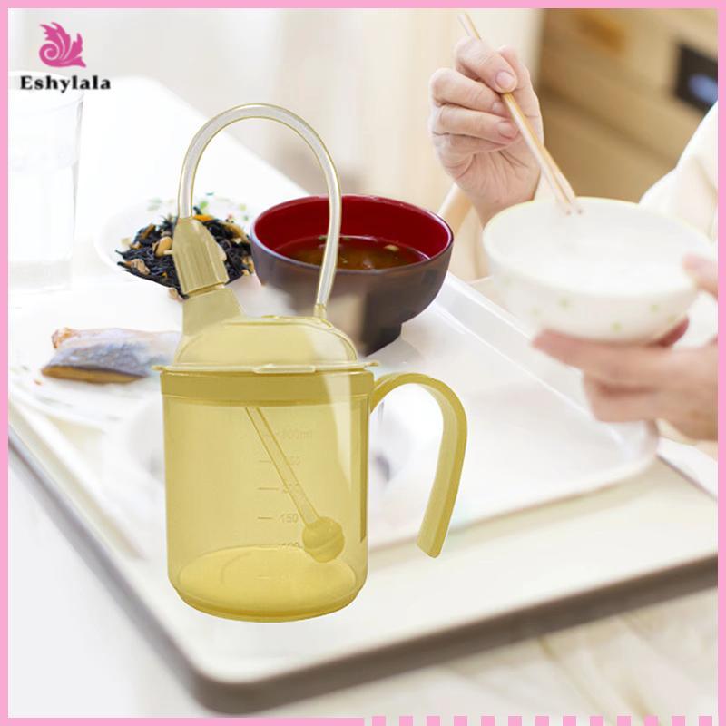 Tay cầm cốc Sippy dành cho người lớn Cốc nhựa Cốc uống nước Người cao tuổi Người khuyết tật Chống tràn Chứng khó thở Cup Parkinsons Aid Living [MỚI]