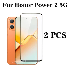 Honor Win Win RT Honor Power2 5G Kính Cường Lực Bảo Vệ Màn Hình 2 Gói Độ Nhạy Cao Chống Vân Tay Chống Vỡ Bảo Vệ Toàn Diện