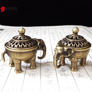 [EHEH] Lư Hương Voi Lư Hương Kim Loại Sen Lư Hương Bát Đựng Hương Có Tay Cầm Thiền Yoga Trang Trí Nhà AncientStyle VN