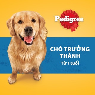 Thức Ăn Cho Chó Hạt Pedigree 1.3kg và 1.5kg vị Bò/ Gà Rau Củ - Gà Trứng Sữa