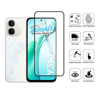 1-2 Chiếc Vivo Y31d HD Kính Cường Lực Bảo Vệ Màn Hình Cho Vivo Y29t Y39 Y29s Y29 Y21d Y19s Y38 Y28 Y18 Y03 Y27 Y27s Y17s Y36 Y04 4G 5G Phim Bảo Vệ Kính Chống Va Đập