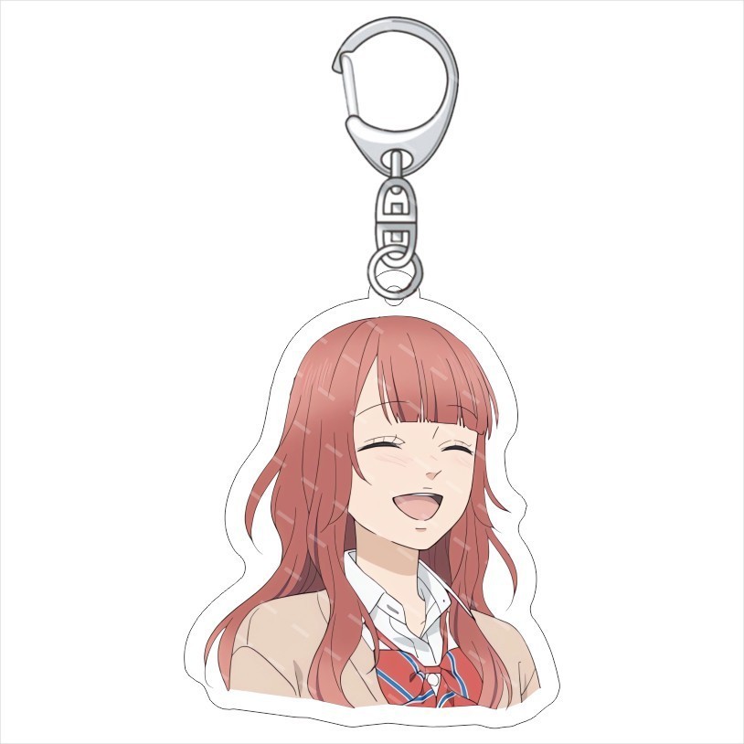 Honey Lemon Soda Anime Acrylic Key Chain Friends Gift Girl Pendant Jewelry Cute Creative Keychain Fashion Key Ring Bag