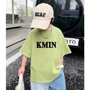 Dáng Rộng, Baju Budak, phong cách Tây, Mùa Hè, Hoạt hình, Cotton