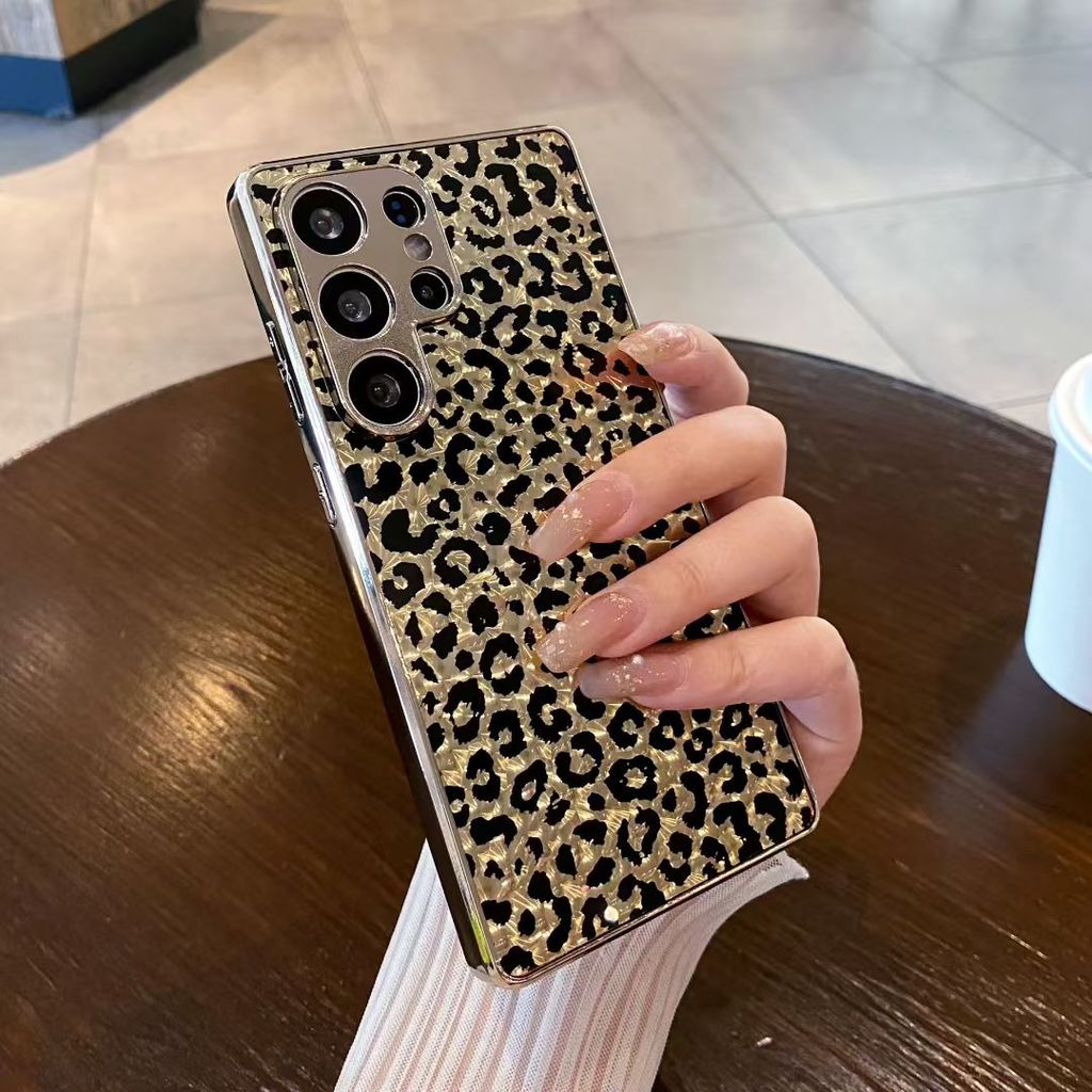 Ốp Điện Thoại Di Động Cao Cấp Cao Cấp Cho OPPO RENO 8T 11 11PRO 12 12 12PRO 13 13PRO 14 14PRO 15 15PRO 11F 12F 13F 14F 15F Thiết Kế Họa Tiết Họa Tiết Da Báo Độc Đáo Sang Trọng