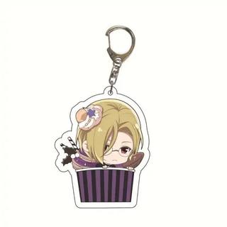 Anime Moriarty The Patriot Keychain Cartoon Figure William James Pendant Car Key Chain Cosplay Bag Accessories Jewelry