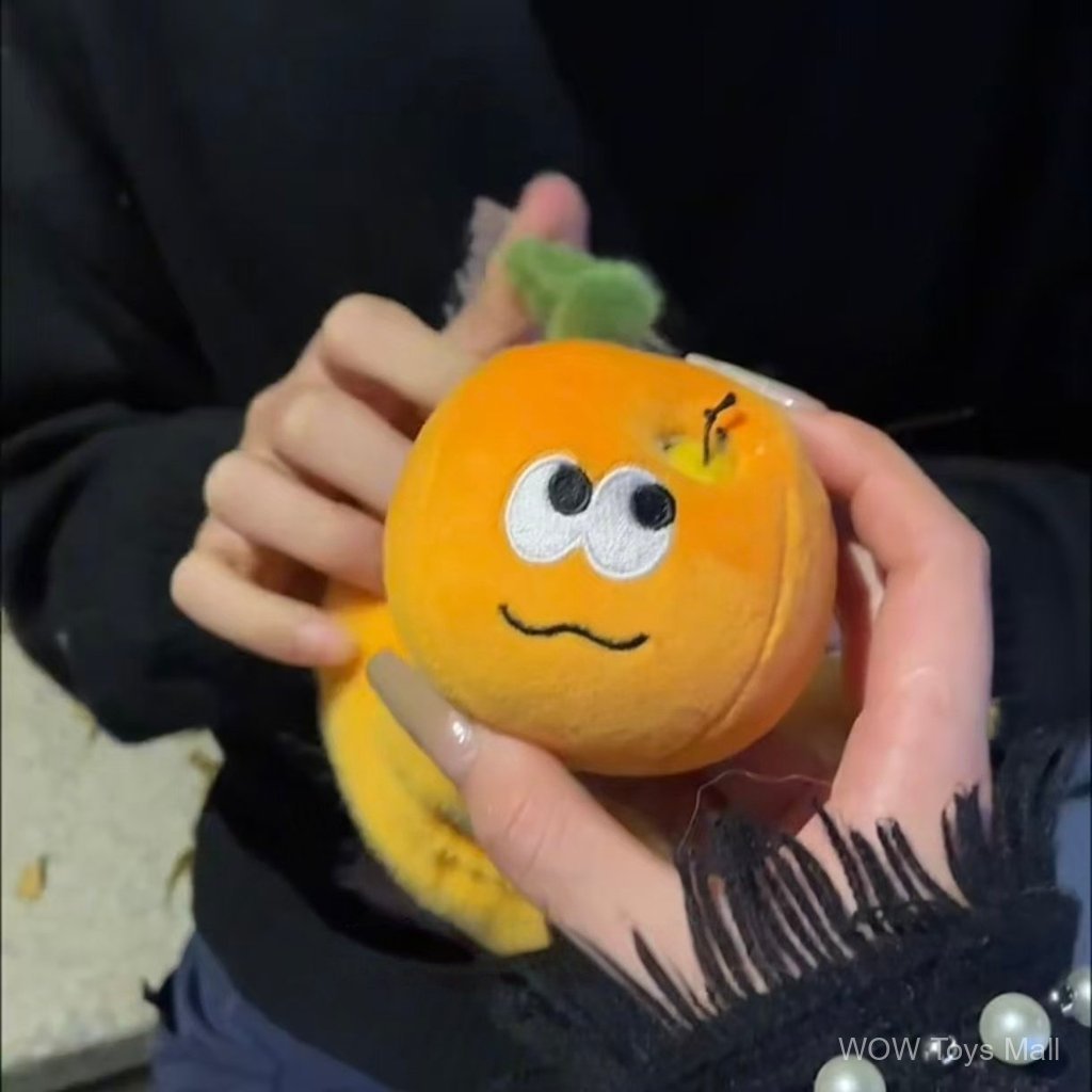 Spike Price Caterpillar Orange Doll Peelable Cute Rake Orange Doll có thể giấu quà tặng ngày lễ tình nhân bất ngờ cho bạn gái