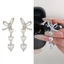 Exhila Lấp Lánh Zircon Đá Tai Kẹp Đính Kèm Cho Freeclip 1 2 Tai Nghe Trang Trí