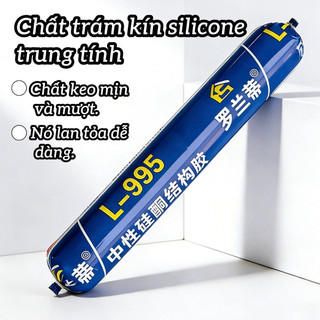 Chất bịt kín silicon trung tính | Kỹ thuật Lớp chống nước Độ bám dính cao Xây dựng Trang trí nội thất Bảo trì phổ thông