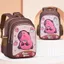 FAVORITEGOODS Ba lô Capybara, Túi đi học Capybara hoạt hình Nylon, Ba lô mẫu giáo nhẹ nhiều túi dung tích lớn