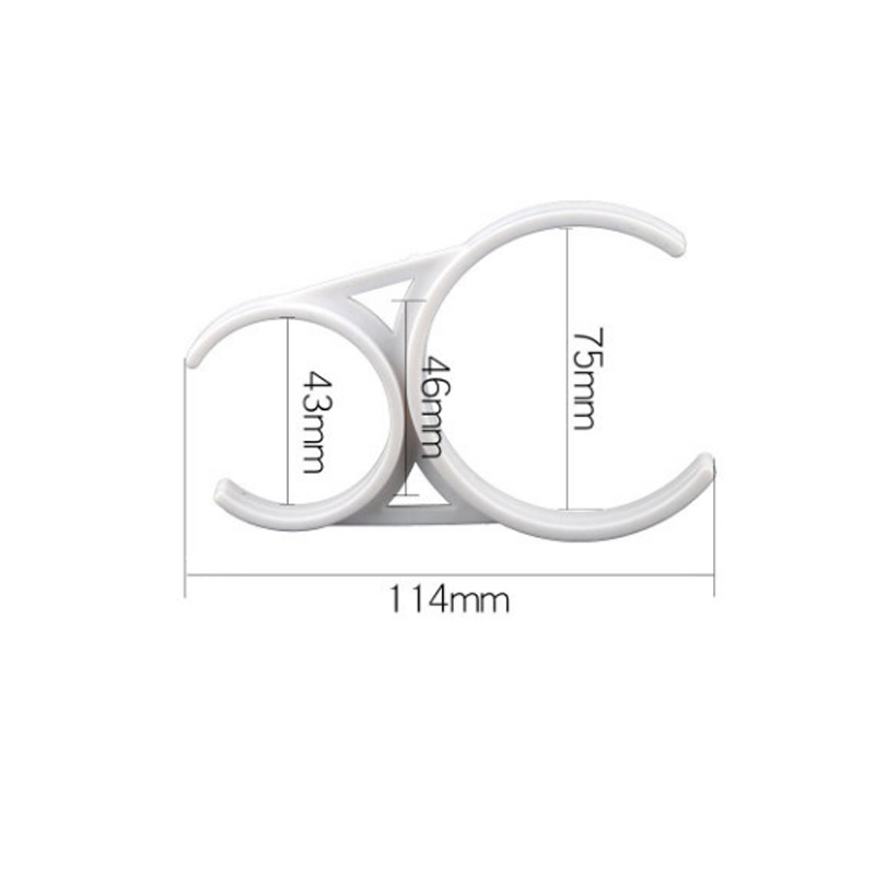 1 Chân Đế Lọc Nước RO Gắn Kẹp Nhựa Cho Màng Thẩm thấu Ngược