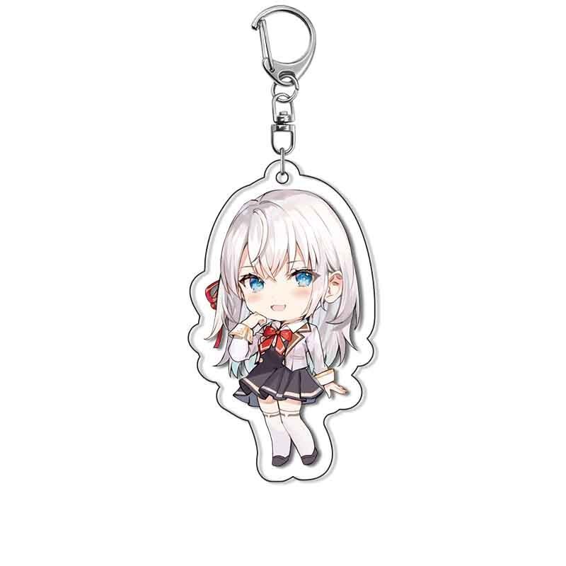 Anime Sometimes Hides Her Feelings in Russian Cartoon Keychain Masachika Alisa Yuki Suou