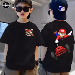 Thun Trẻ Đua Ngắn Tay, In Unisex, HD, Xe