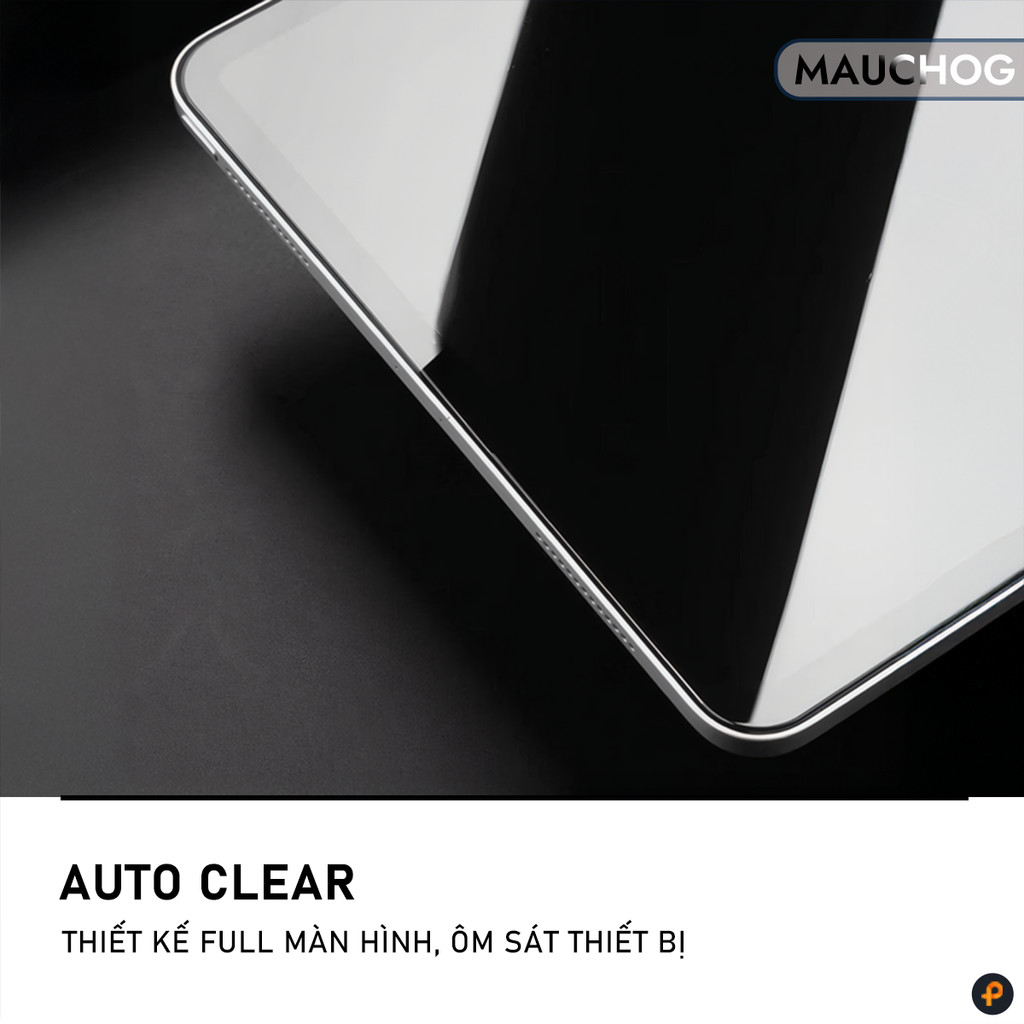 Kính Cường Lực Trong Suốt Có Khung Tự Dán Cho iPad Pro M4 M2 M1 Gen 11 10 9 8 7 Mini 7 6 Air 7 6 5 4