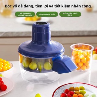 Bóc Rau Củ Quả Thương Mại Trà Sữa Trái Cây Dây Xích Nho Thông Minh Tiện Dụng Dụng Cụ Tự Động Lột Điện Gia Đình