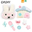 Phụ Kiện Giày Lỗ Hoạt Hình Miffy Nhà Giày Hoa Hoạt Hình diy Khóa Trang Trí Trang Sức Thích Hợp Cho crocs Khóa Giày Có Thể Tháo Rời Khóa Giày Lỗ Khóa Giày Busch Khóa Giày Zhibixing ins Giày Hoa