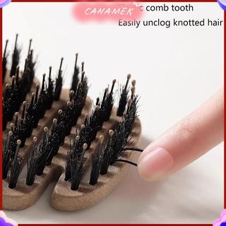 CANAMEK Massage Ribb Lông Chăm Sóc Tóc Mịn Chăm Sóc Tóc Chống Tĩnh Điện Hog Lông Tơ Đầu Lâu Cao Cấp Ribb Cô Gái Thổi Hà CSF