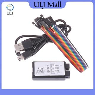 Máy phân tích ULJ USB 8 kênh 24M/giây, bộ tháo gỡ cho ARM/FPGA