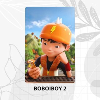 [BoBoiBoy] Móc Chìa Khóa Acrylic Tùy chỉnh hình ảnh BoBoiBoy 2 mặt 5,5x4cm