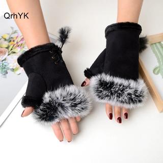 Nữ Mitten Mềm Mại Ấm Áp Cho Mùa Đông - Bảo Vệ Tốt Làn Da Khi Ra Đường