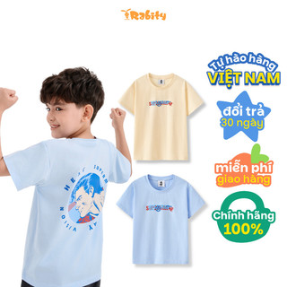 Áo thun tay ngắn Superman DC bé trai Rabity 100.005