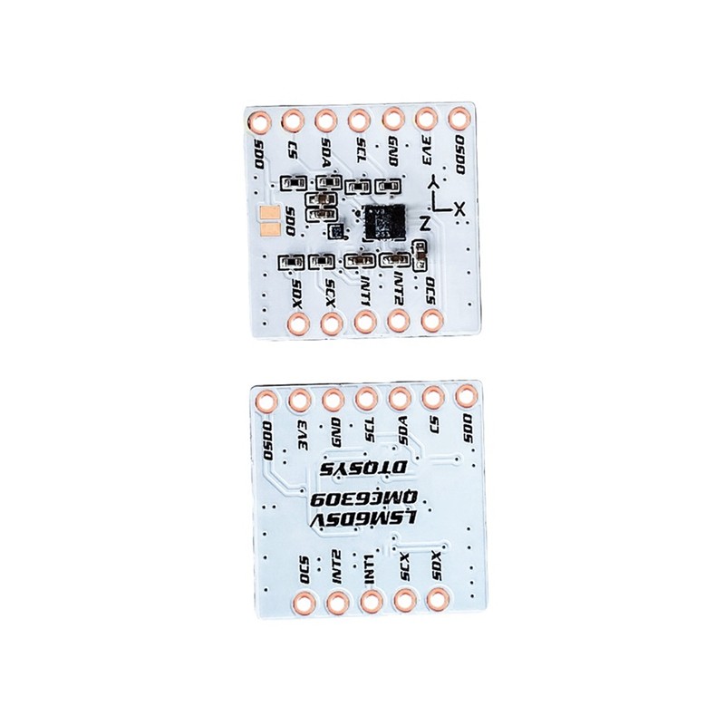Mô-đun LSM6DSV + QMC6309, được sản xuất cho trình theo dõi SlimeVR và cho Trình theo dõi Slime Smol, Thay thế mô-đun -45686 + QMC6309