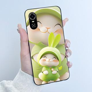 Dành Cho ZTE Blade A31 Plus / BladeA31 Ốp điện thoại Màu Đen Mờ Thẩm Mỹ Sang Trọng Dễ Thương Thoáng Mát Bé Trai Bé Gái Họa Tiết Vỏ Silicon Mềm Ốp điện thoại