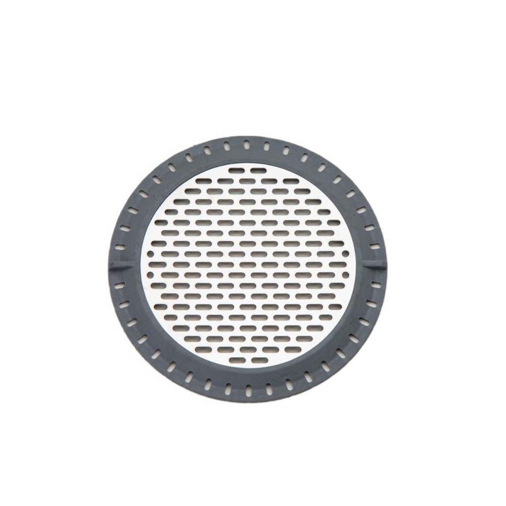 {WELV}Stainless Steel For Bathroom Drain Cover Round Style with Hair Catching Function