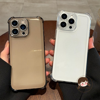 Ốp Điện Thoại Chống Rơi Bốn Ngôi Cho Redmi A5 A4 A3 Pro A3X A2 A1 Plus Y3 7 7A 6A 6 Pro Turbo 5 Max 4 Pro 3 Note 9 Pro Max 9S 9T 8T 8 7 Pro Vỏ Trong Suốt Vỏ mềm bảo vệ ống kính