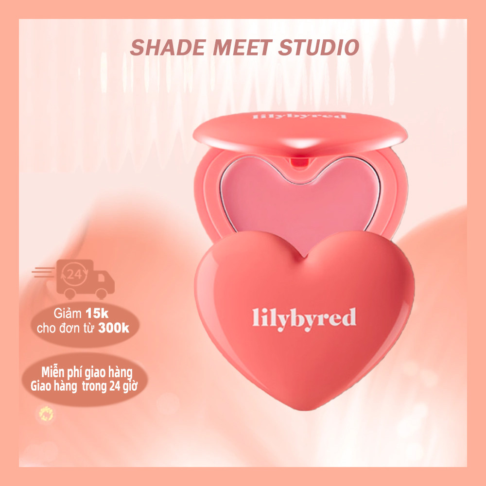 Phấn Má Hồng Dạng Kem Lilybyred - Tạo má hồng tự nhiên, mềm mịn và tươi tắn