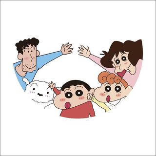 Crayon Shin-Chan Dễ Thương Sáng Tạo Tủ Lạnh Dán Phòng Ngủ Phòng Tắm Máy Giặt Miếng Dán Trang Trí Hoạt Hình Anime Dán Tường