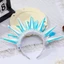 DARON Dạ Quang Laser Headband, Đèn LED Nhiều Màu Sắc Sáng Lên Tóc Hoop, Trang Trí Nhấp Nháy Đa Phong Cách Mũ Đội Đầu Phát Sáng Vương Miện Rave