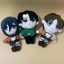 Tấn Công Titan Eren Levi Ackerman Mikasa 20cm Sang Trọng Búp Bê Anime Nhân Vật Đồ Chơi Nhồi Bông Đồ Chơi Trẻ Em Quà Tặng Sinh Nhật