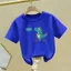 Trẻ Em Hoạt Hình Áo Bé Trai Bé Gái Mùa Hè Tay Ngắn Thường Ngày Graphic Tee Dễ Thương Trẻ Em Quần Áo Top
