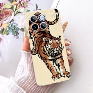 Cool Cover Cho Honor Win 5G Case AAP-AN00 Phim Hoạt Hình Rồng Sư Tử Sói Trong Suốt Silicon Mềm Vỏ Bảo Vệ Cho Honor Win Vỏ Điện Thoại